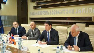 Argishti Kyaramyan Met Prosecutor General of Georgia Irakli Shotadze in Tbilisi (photos)
